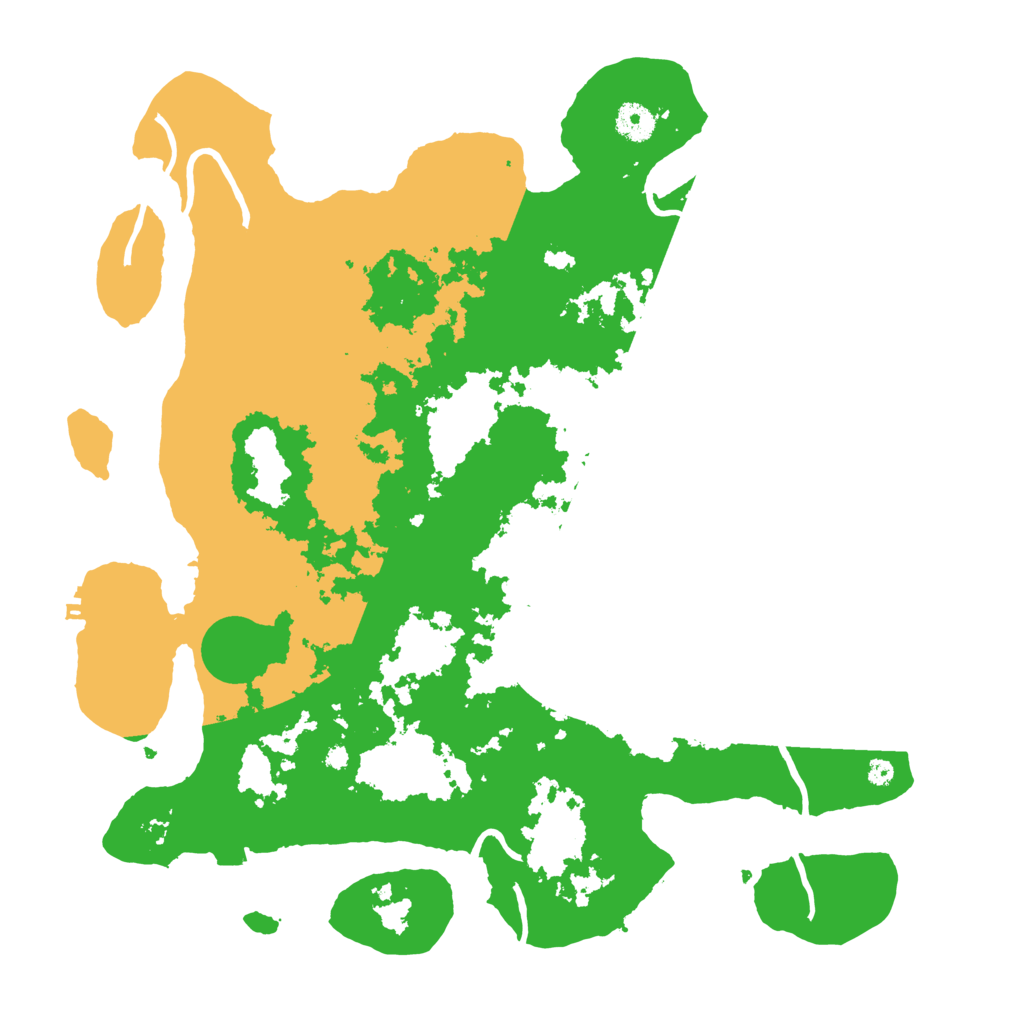Biome Rust Map: Procedural Map, Size: 4000, Seed: 12369798