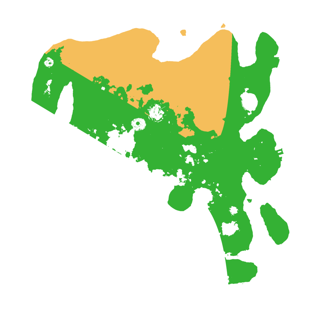 Biome Rust Map: Procedural Map, Size: 3500, Seed: 427194965