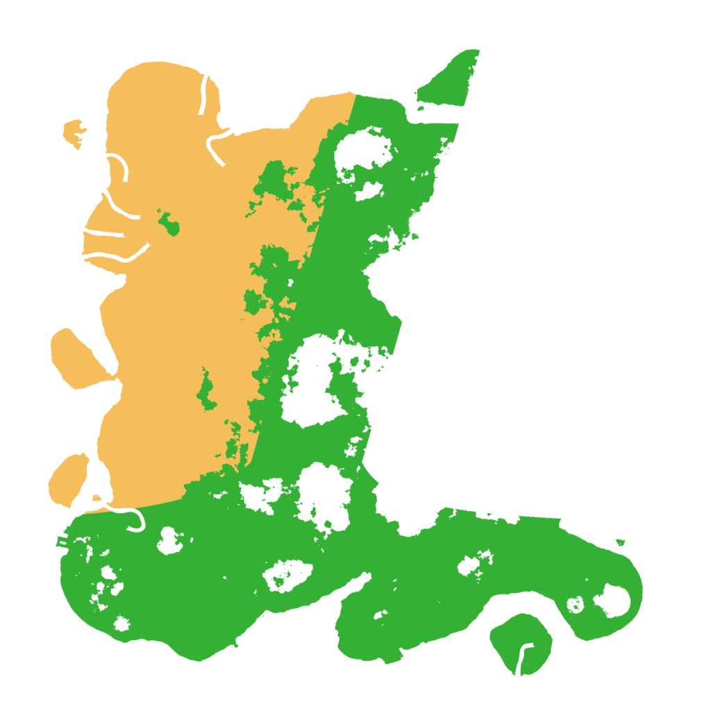 Biome Rust Map: Procedural Map, Size: 4250, Seed: 520077278