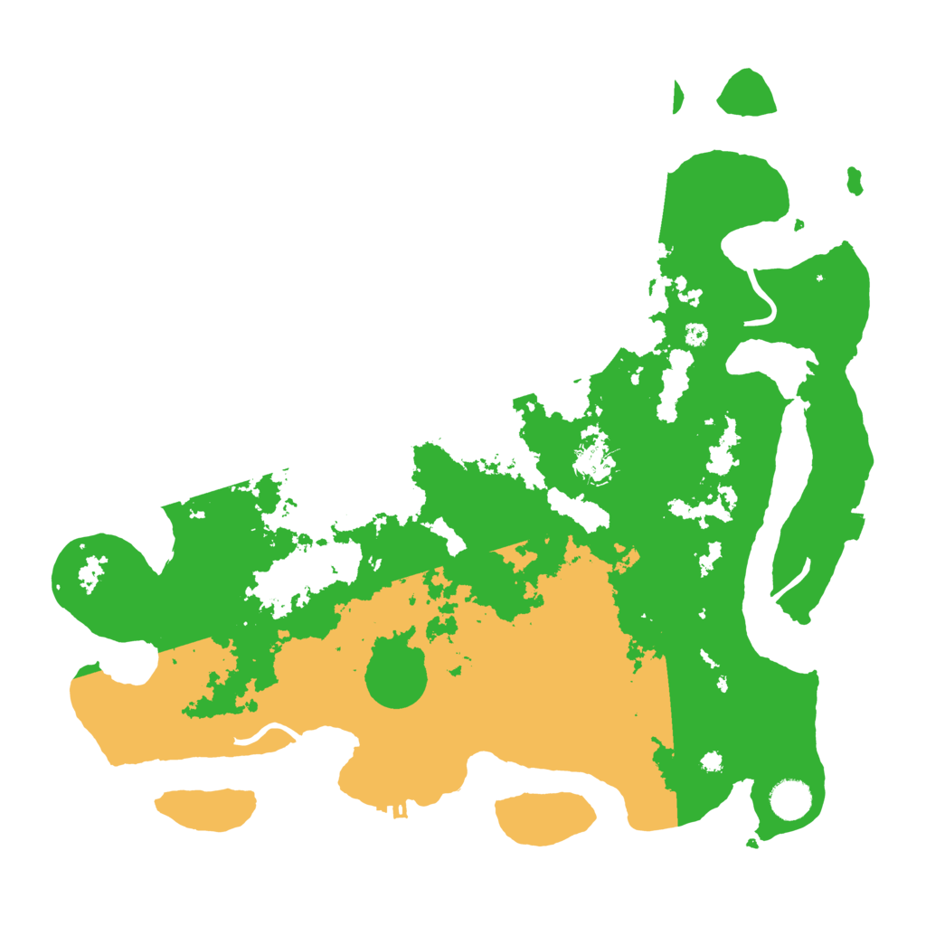 Biome Rust Map: Procedural Map, Size: 4000, Seed: 1518807108