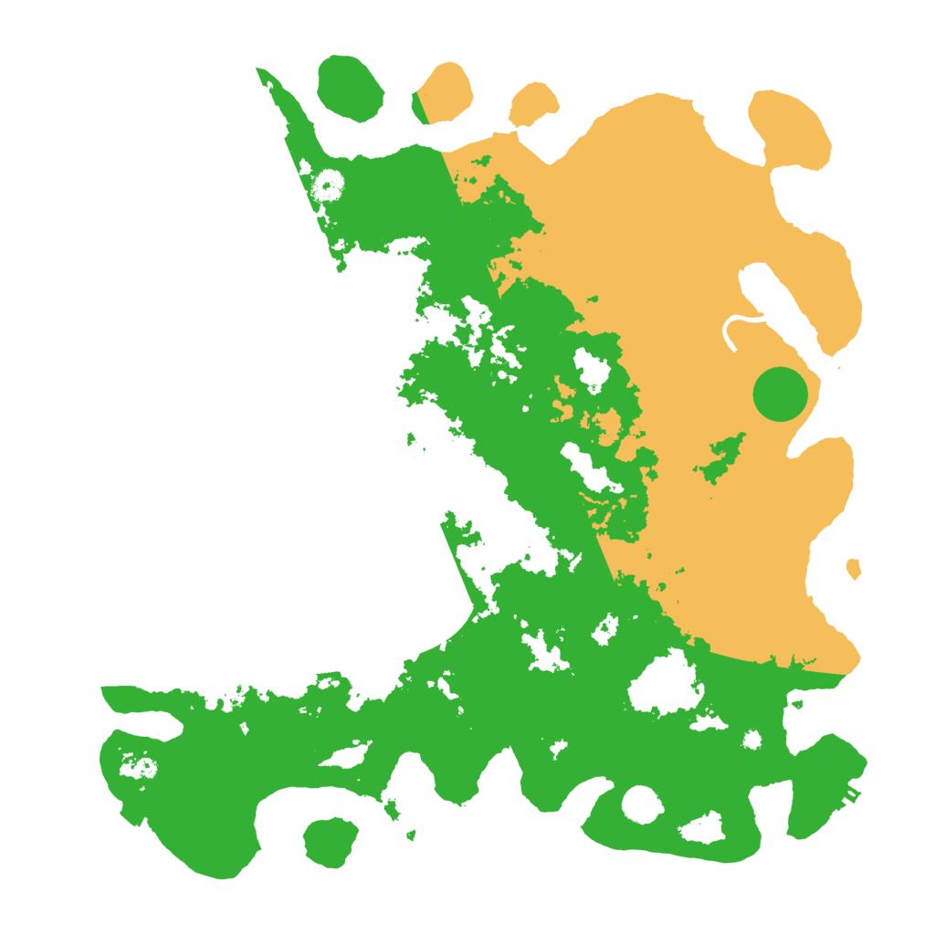 Biome Rust Map: Procedural Map, Size: 4500, Seed: 9834