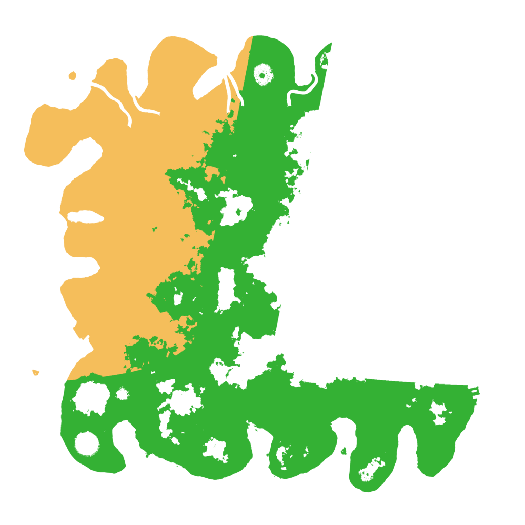 Biome Rust Map: Procedural Map, Size: 3900, Seed: 77209647