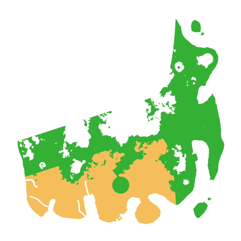 Biome Rust Map: Procedural Map, Size: 3750, Seed: 546526393