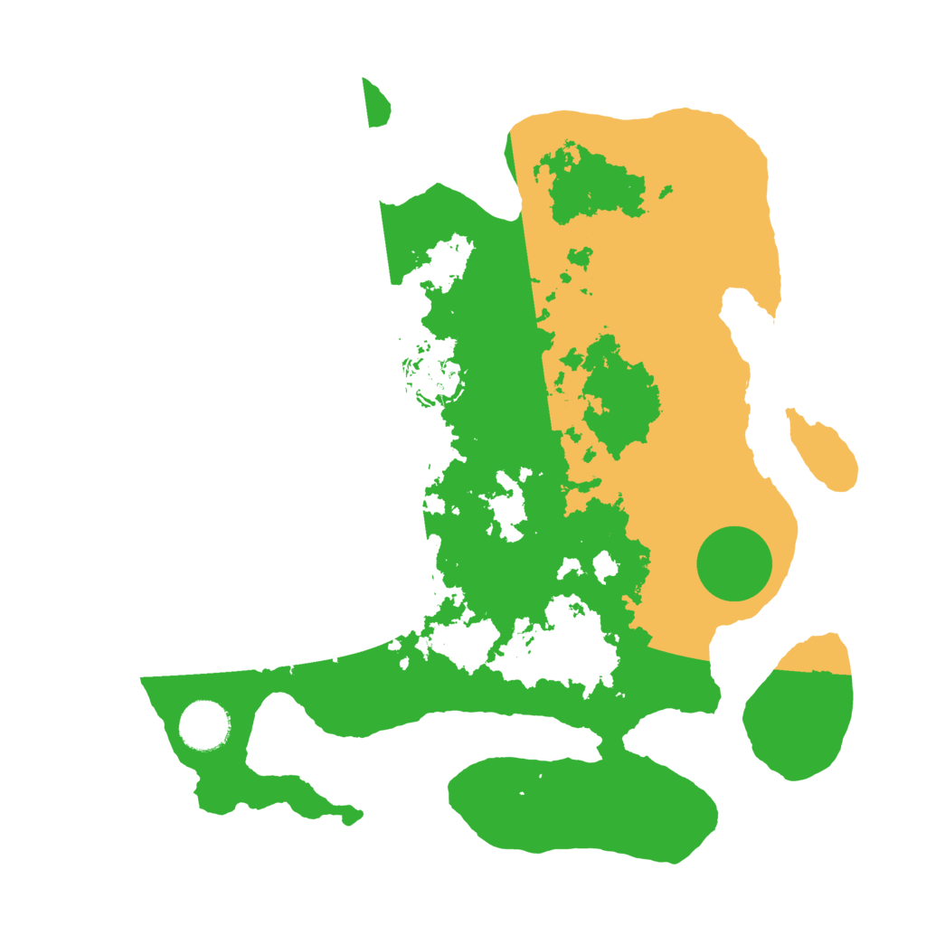 Biome Rust Map: Barren, Size: 3250, Seed: 1310402716