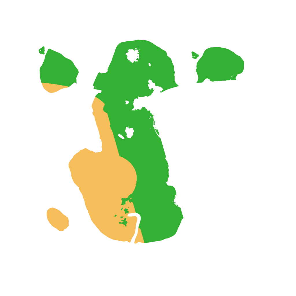 Biome Rust Map: Procedural Map, Size: 2000, Seed: 1666161914