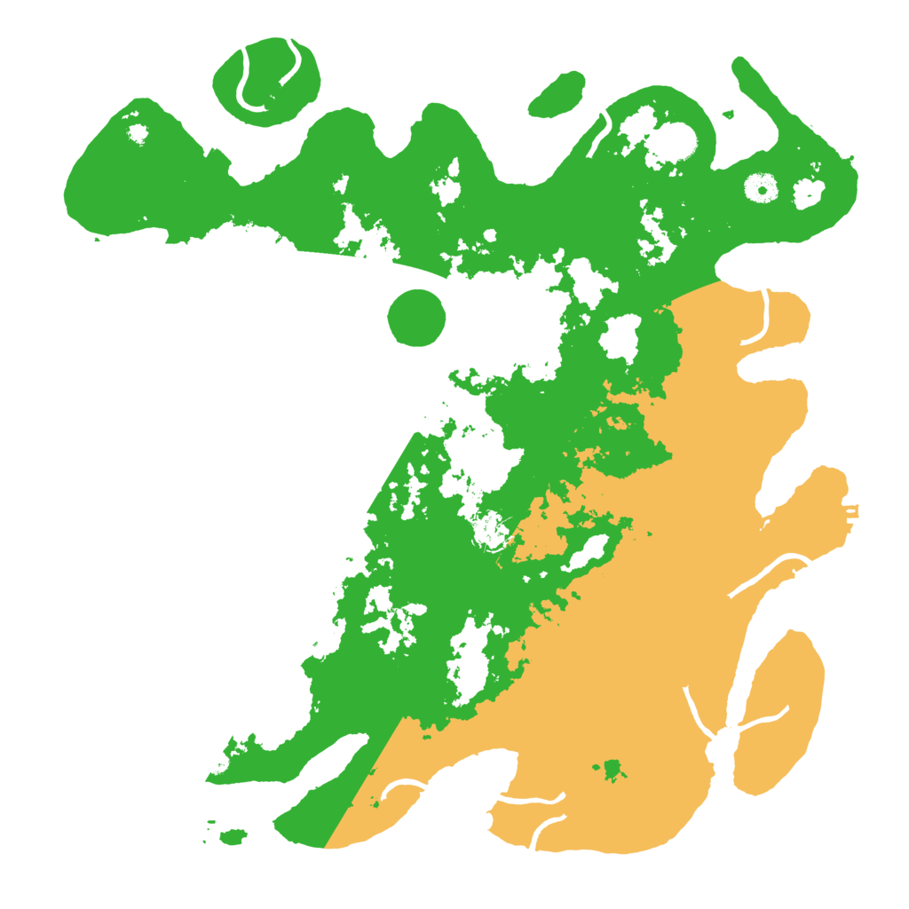 Biome Rust Map: Procedural Map, Size: 4250, Seed: 2030452813