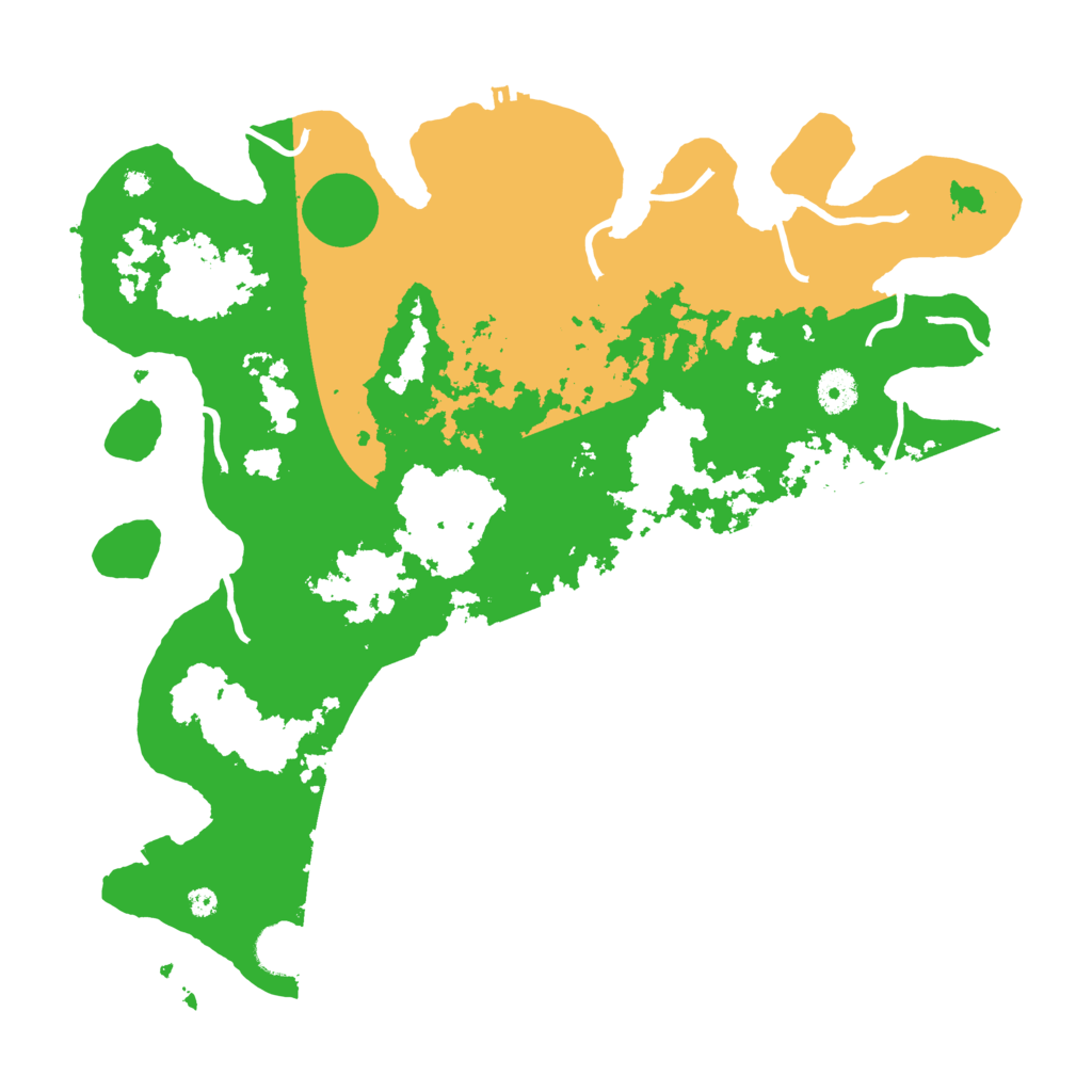 Biome Rust Map: Procedural Map, Size: 3900, Seed: 28090917