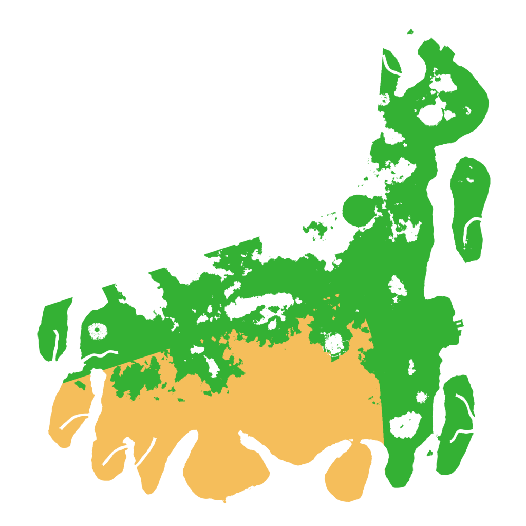 Biome Rust Map: Procedural Map, Size: 4400, Seed: 74207651