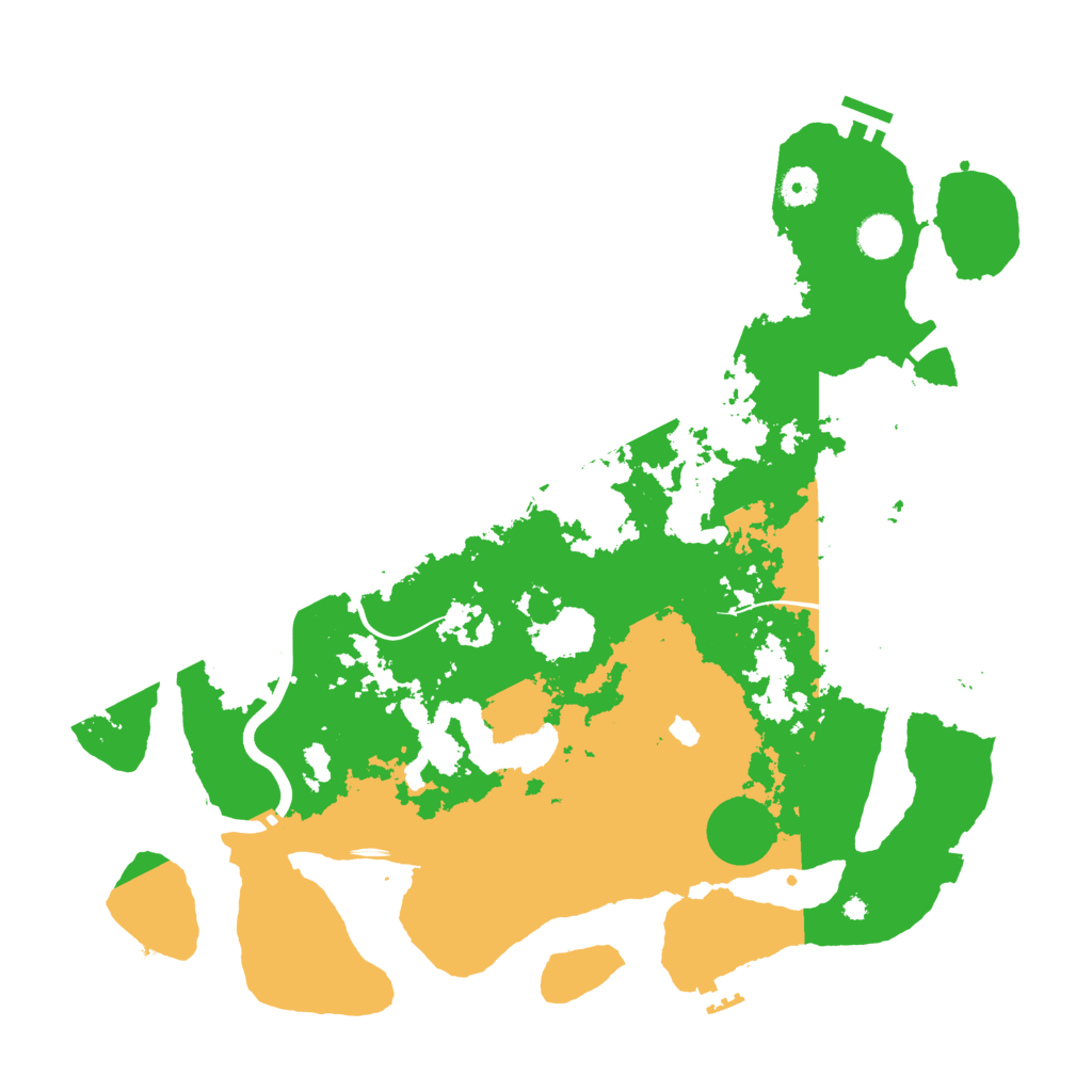 Biome Rust Map: Procedural Map, Size: 4250, Seed: 1064045272
