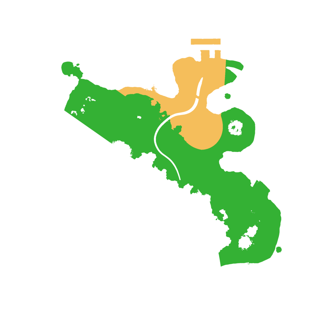 Biome Rust Map: Procedural Map, Size: 2100, Seed: 367841944