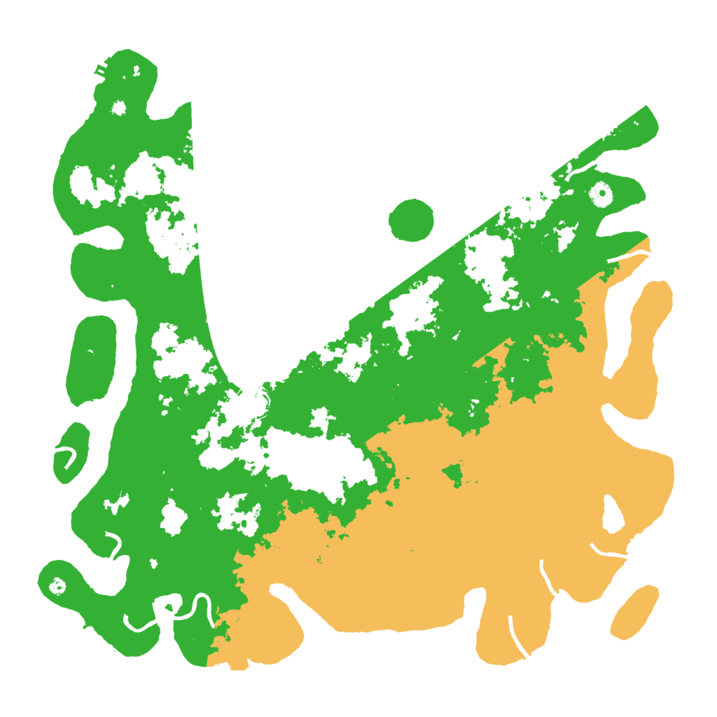 Biome Rust Map: Procedural Map, Size: 4500, Seed: 1474600572