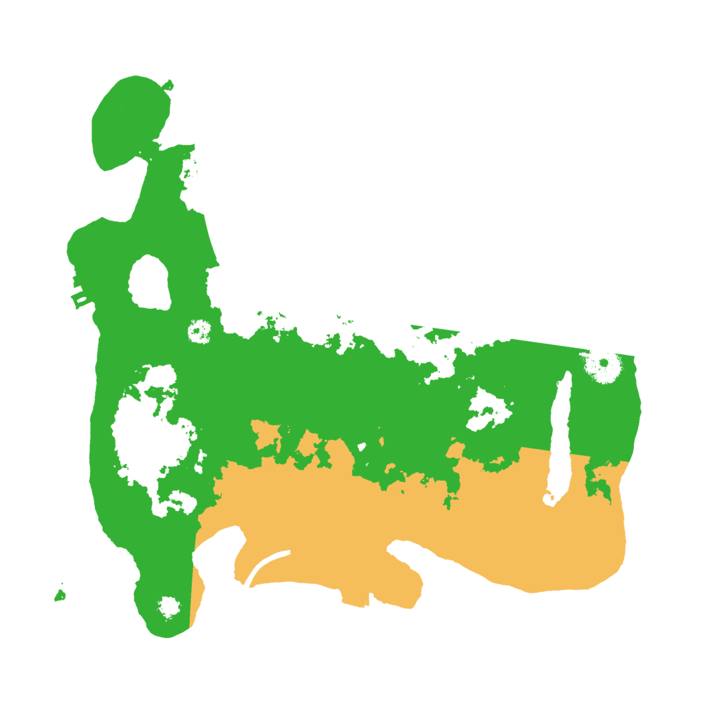 Biome Rust Map: Procedural Map, Size: 3000, Seed: 1004590424