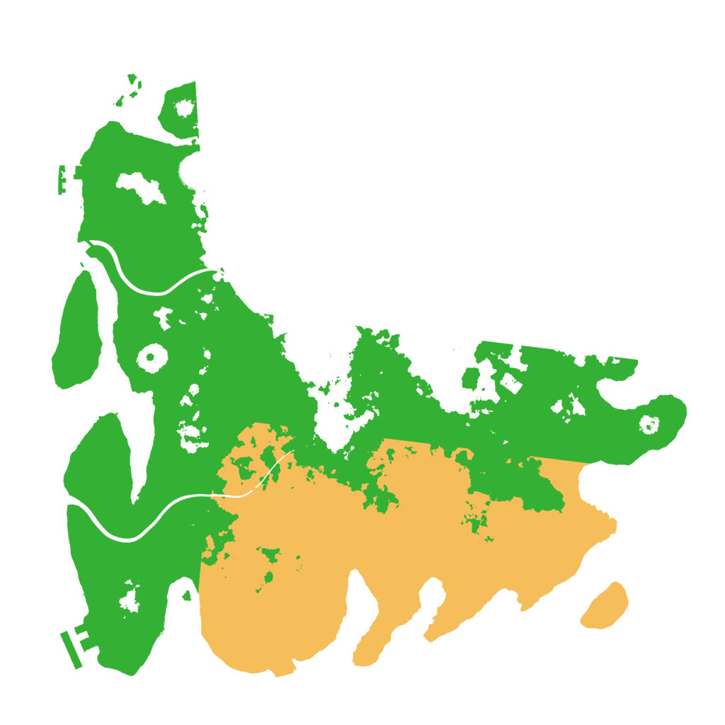 Biome Rust Map: Procedural Map, Size: 3750, Seed: 83225061