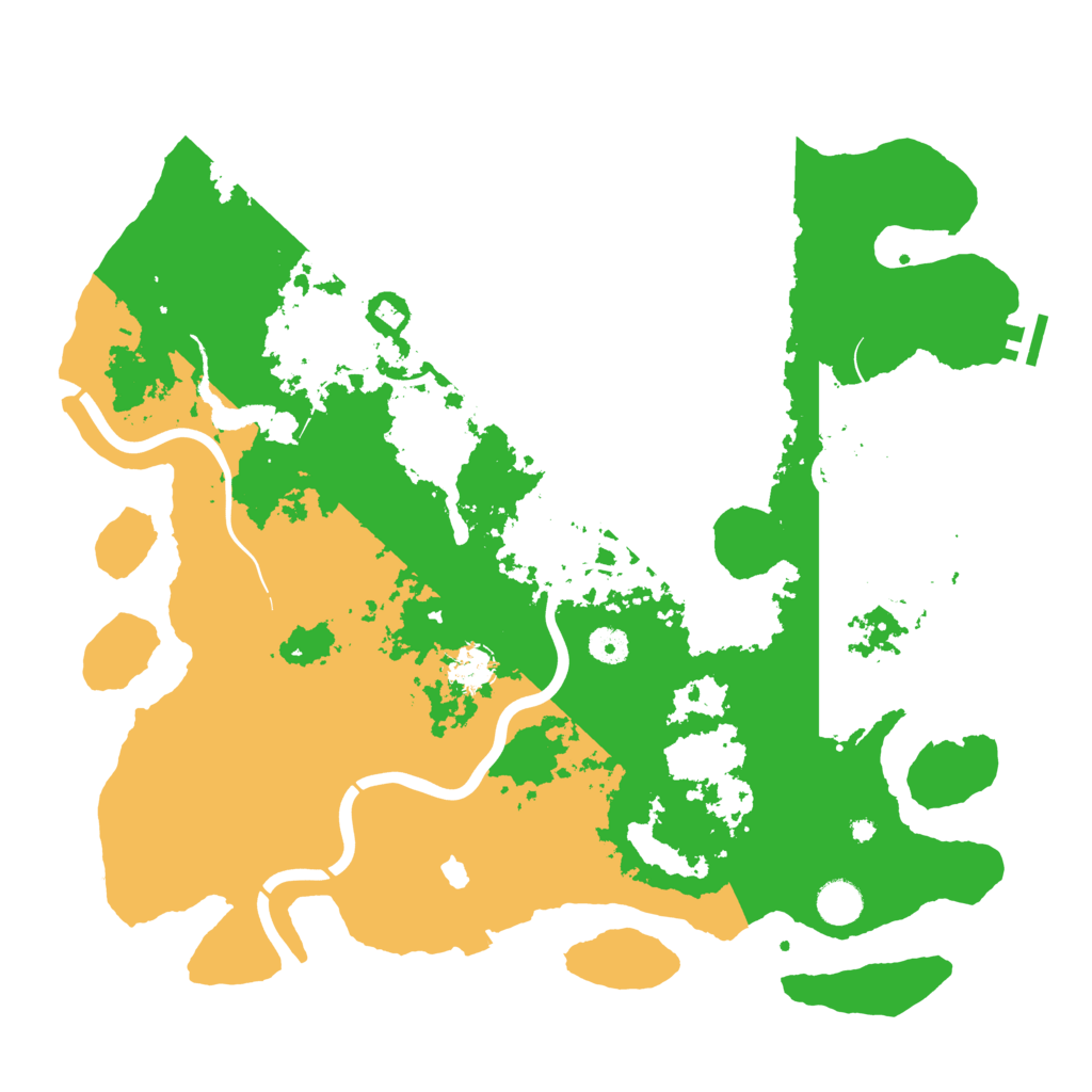 Biome Rust Map: Procedural Map, Size: 4250, Seed: 1397027905