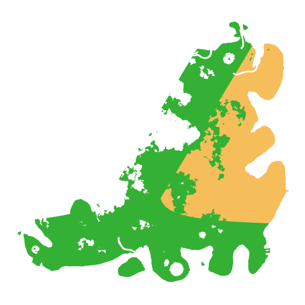 Biome Rust Map: Procedural Map, Size: 4000, Seed: 1923765
