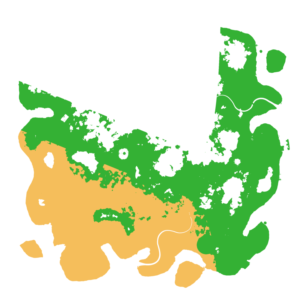 Biome Rust Map: Procedural Map, Size: 4250, Seed: 525050357