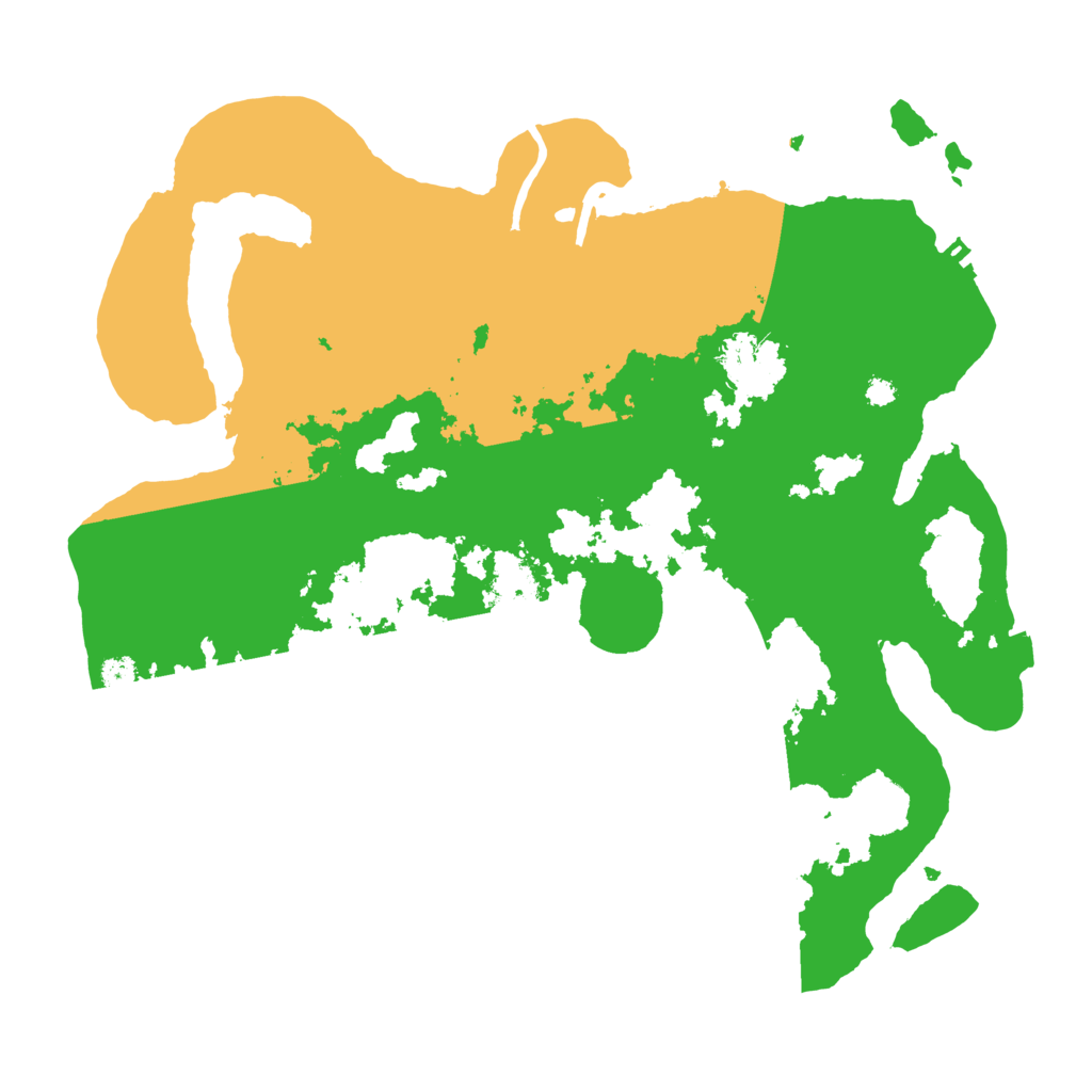 Biome Rust Map: Procedural Map, Size: 3500, Seed: 1872976539