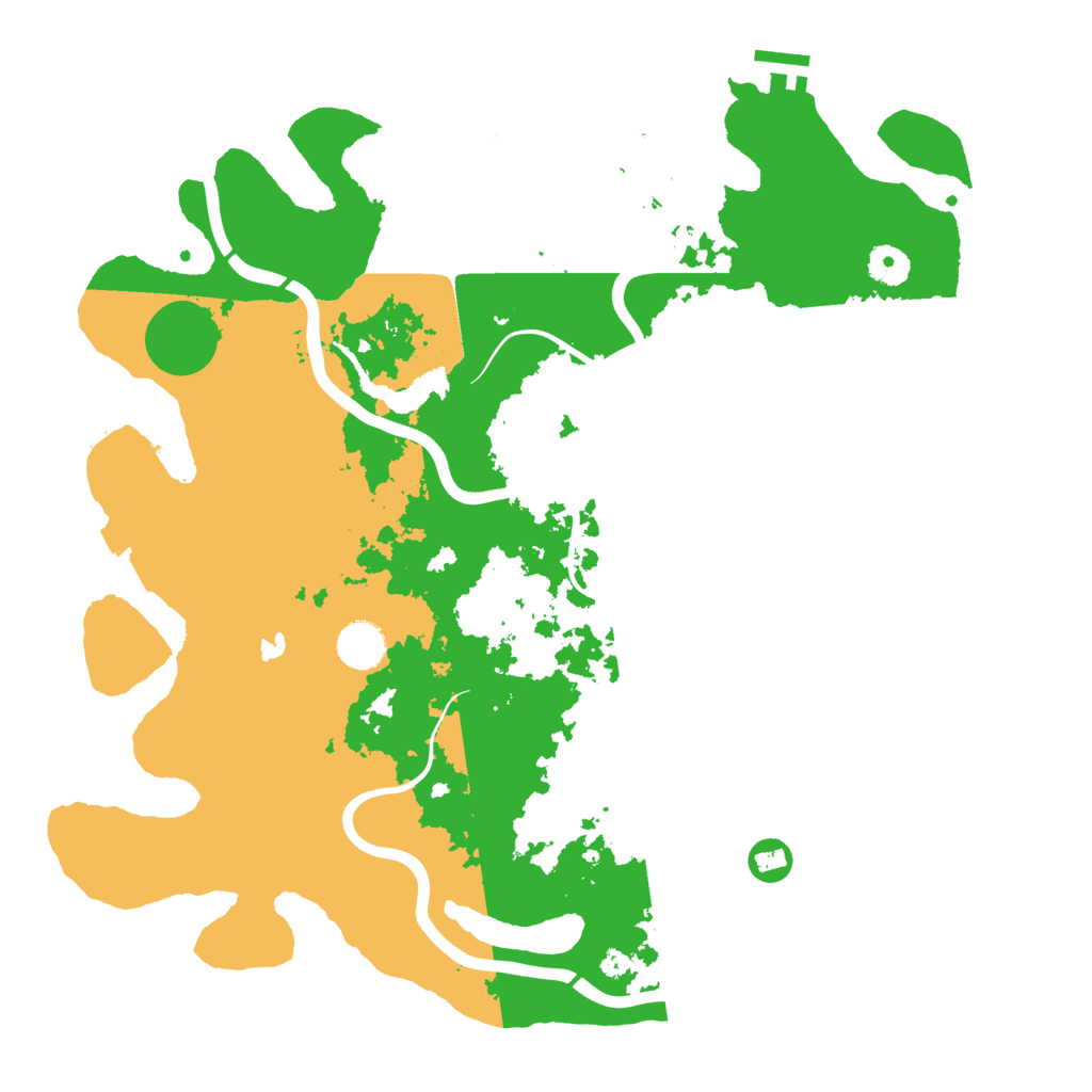 Biome Rust Map: Procedural Map, Size: 4000, Seed: 1700743546