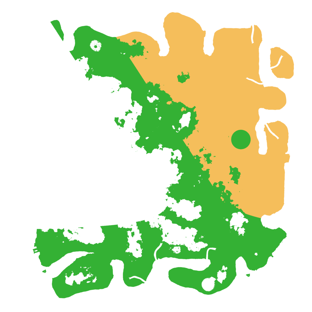 Biome Rust Map: Procedural Map, Size: 4250, Seed: 1232209263