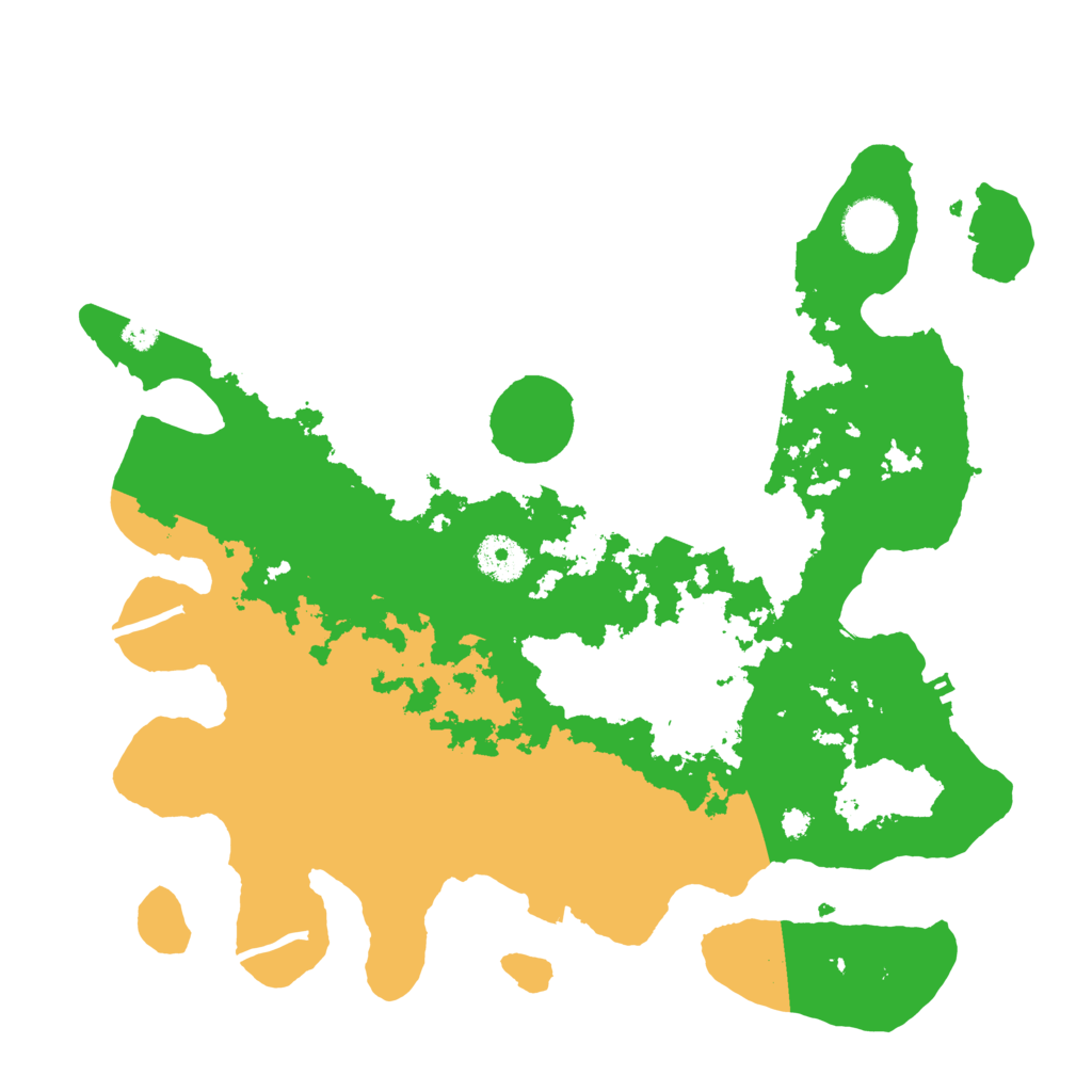 Biome Rust Map: Procedural Map, Size: 3500, Seed: 659802092