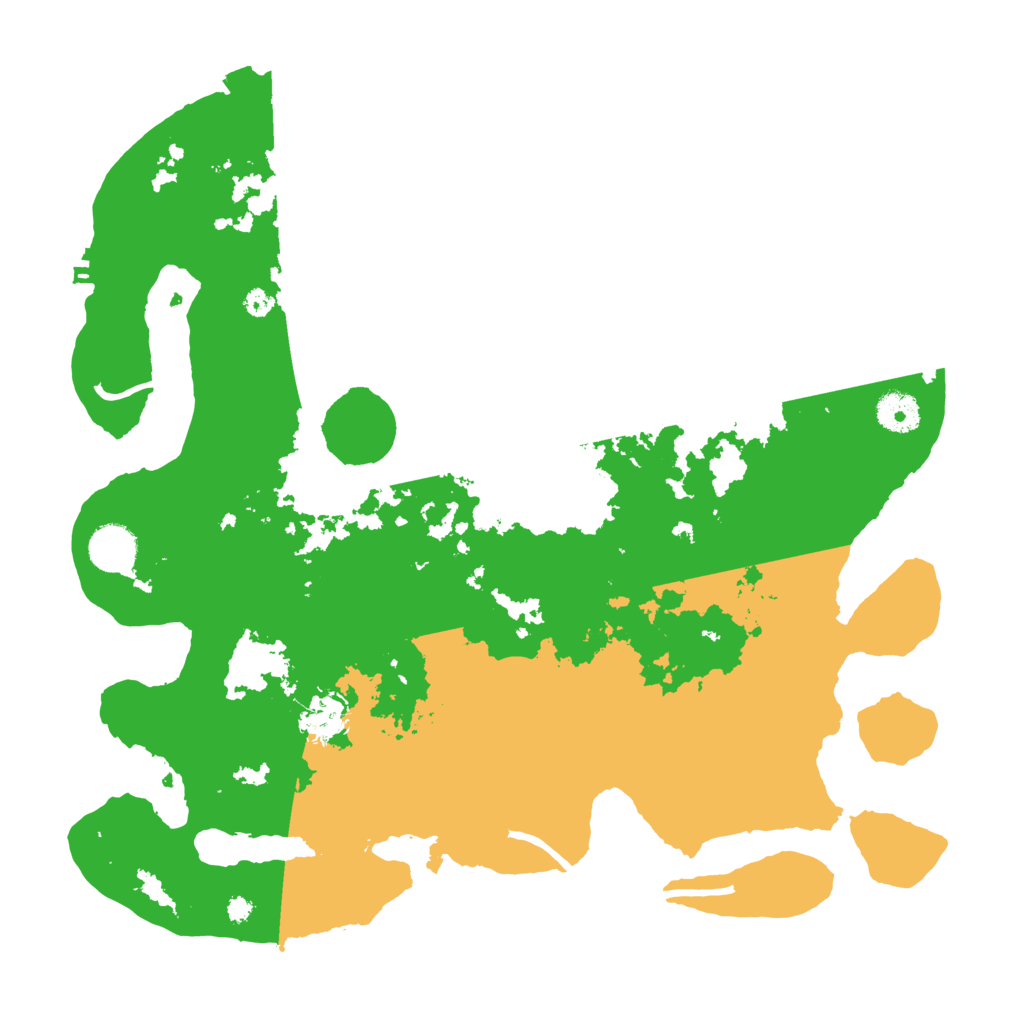 Biome Rust Map: Procedural Map, Size: 3750, Seed: 1677159148