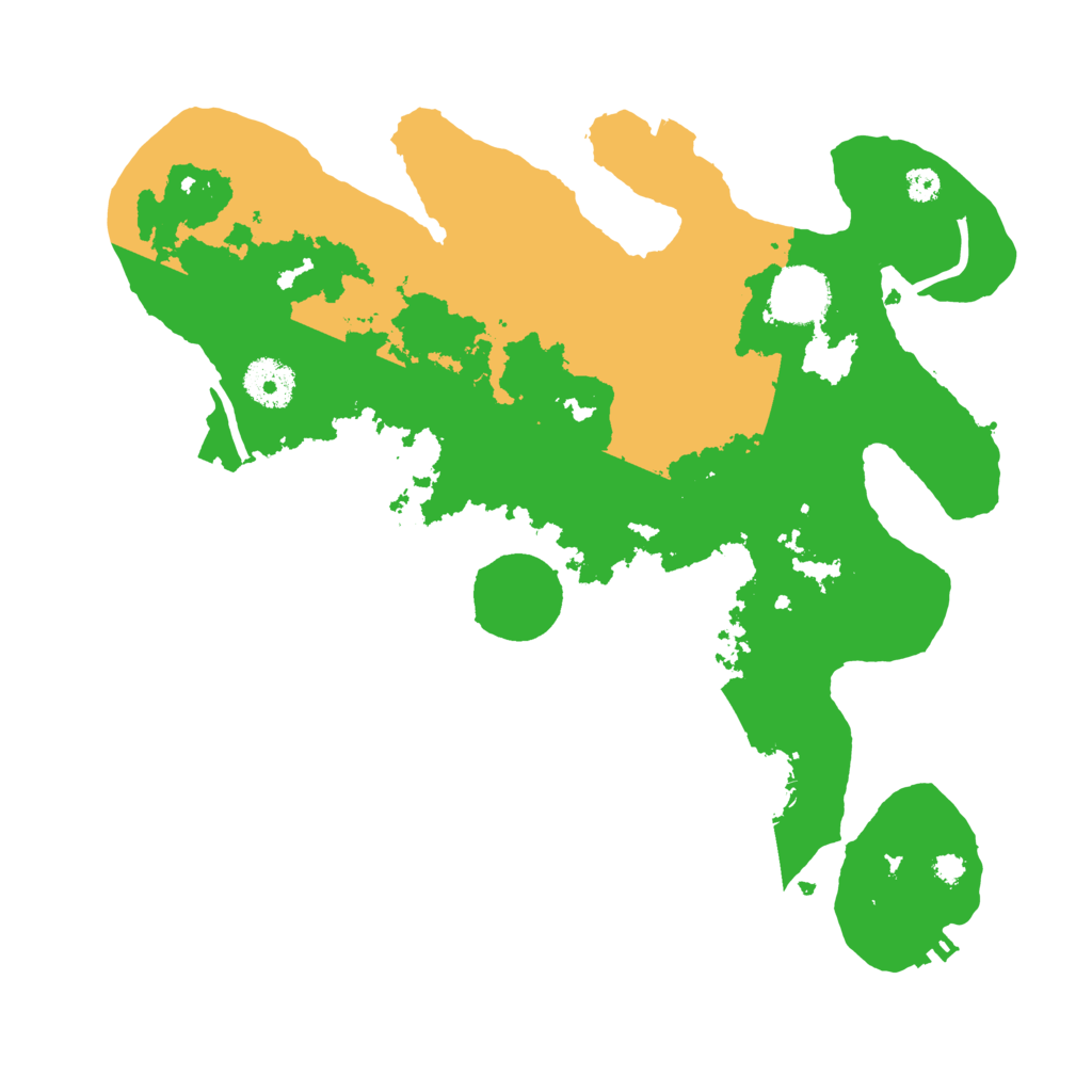 Biome Rust Map: Procedural Map, Size: 3300, Seed: 59237