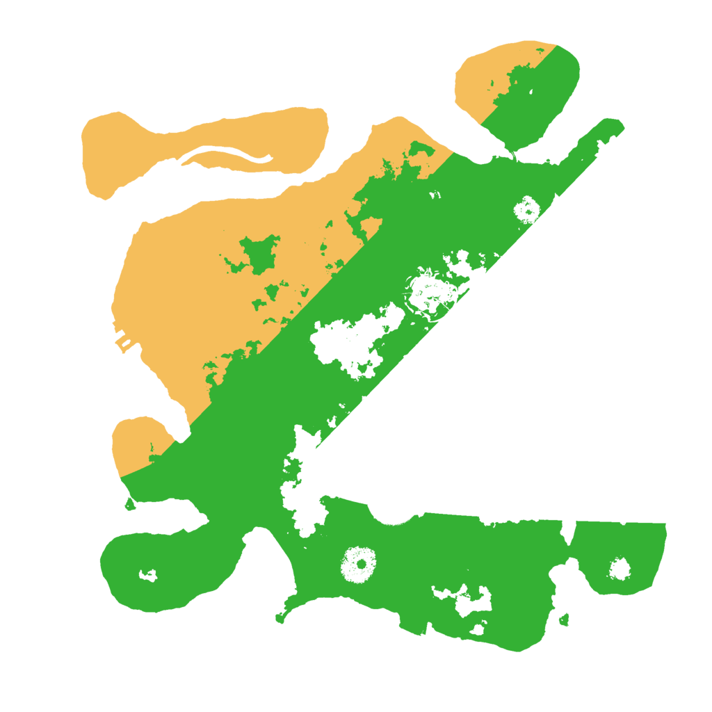 Biome Rust Map: Procedural Map, Size: 3000, Seed: 1223629462