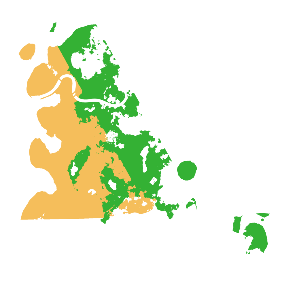Biome Rust Map: Procedural Map, Size: 4250, Seed: 152352522