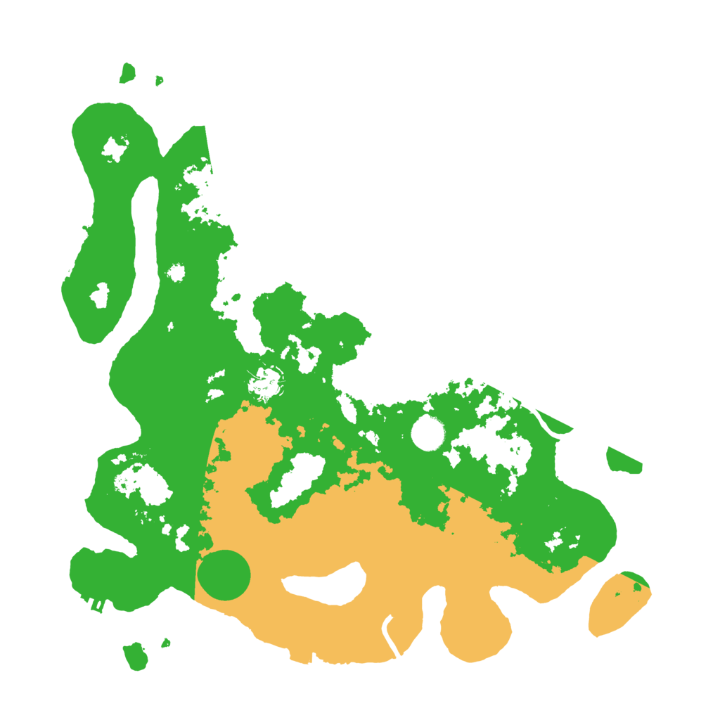 Biome Rust Map: Procedural Map, Size: 3750, Seed: 36503416