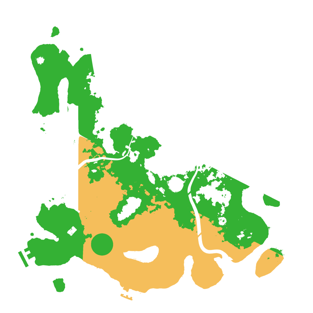 Biome Rust Map: Procedural Map, Size: 3750, Seed: 36503416