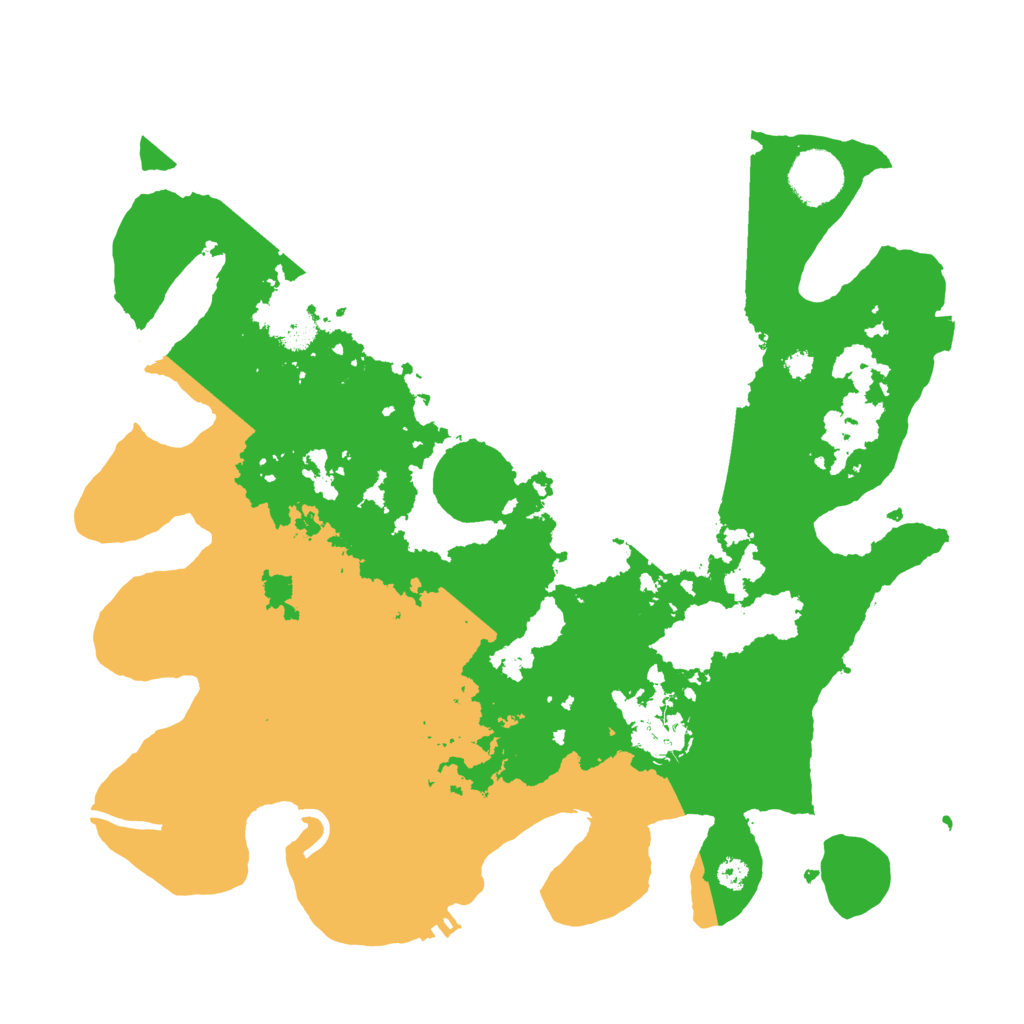 Biome Rust Map: Procedural Map, Size: 3400, Seed: 15297694