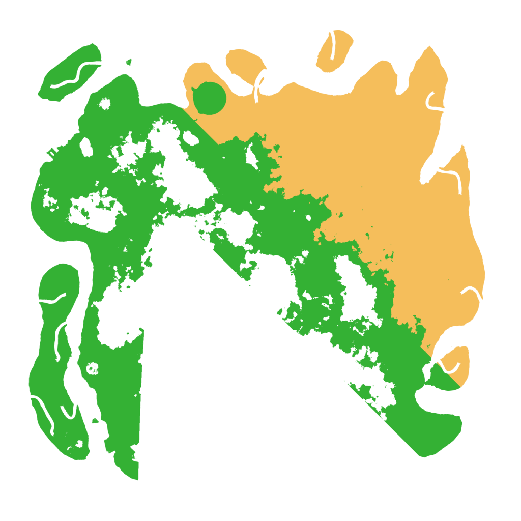 Biome Rust Map: Procedural Map, Size: 4250, Seed: 728473770