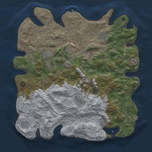 Thumbnail Rust Map: Procedural Map, Size: 4250, Seed: 1288323543, 19 Monuments