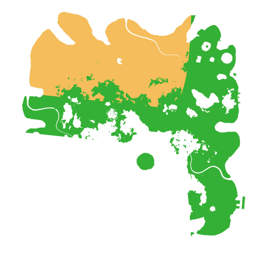 Biome Rust Map: Procedural Map, Size: 4250, Seed: 1288323543