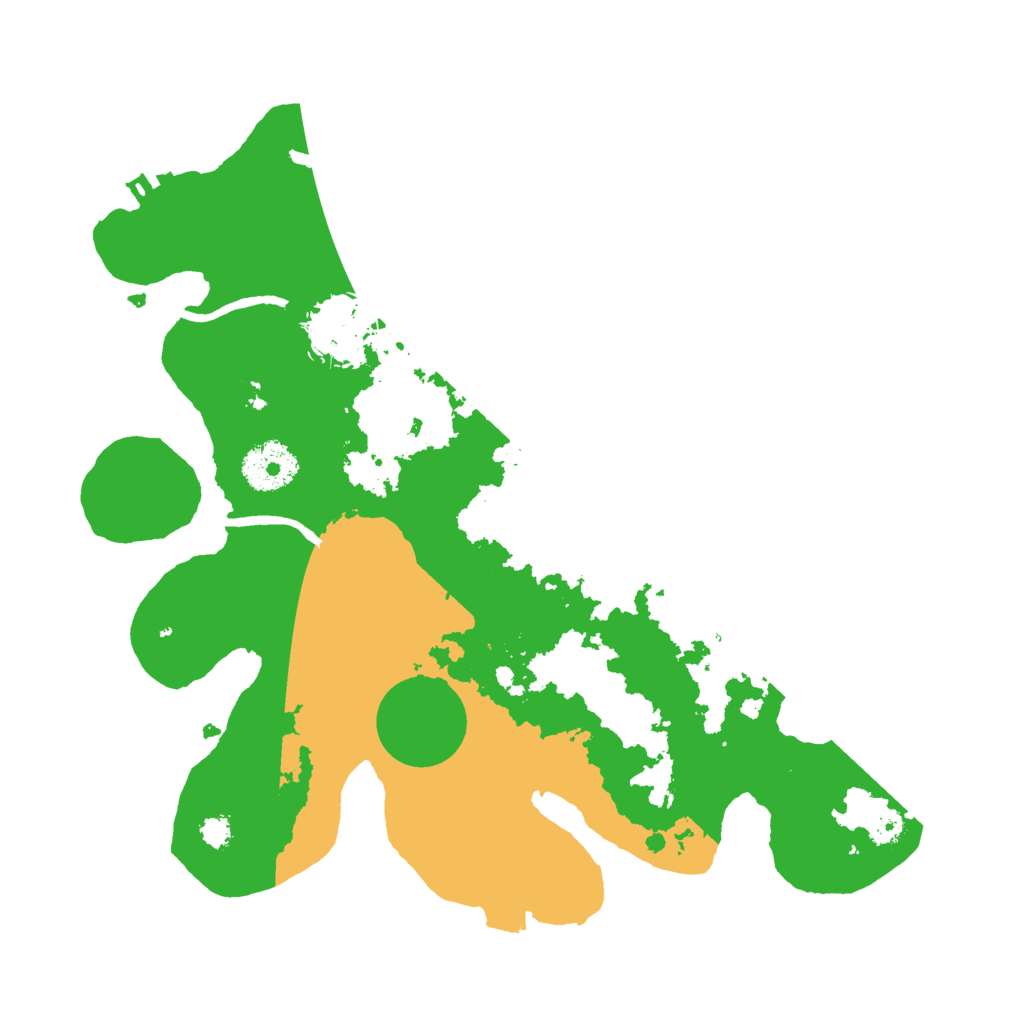 Biome Rust Map: Procedural Map, Size: 3000, Seed: 1922415966