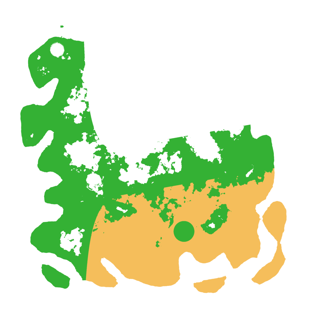 Biome Rust Map: Barren, Size: 4000, Seed: 45475