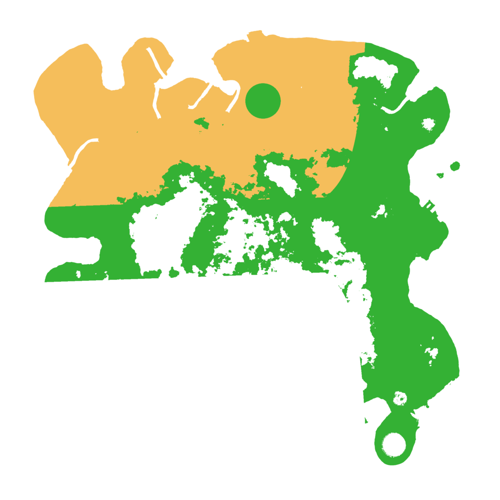 Biome Rust Map: Procedural Map, Size: 3750, Seed: 57286641