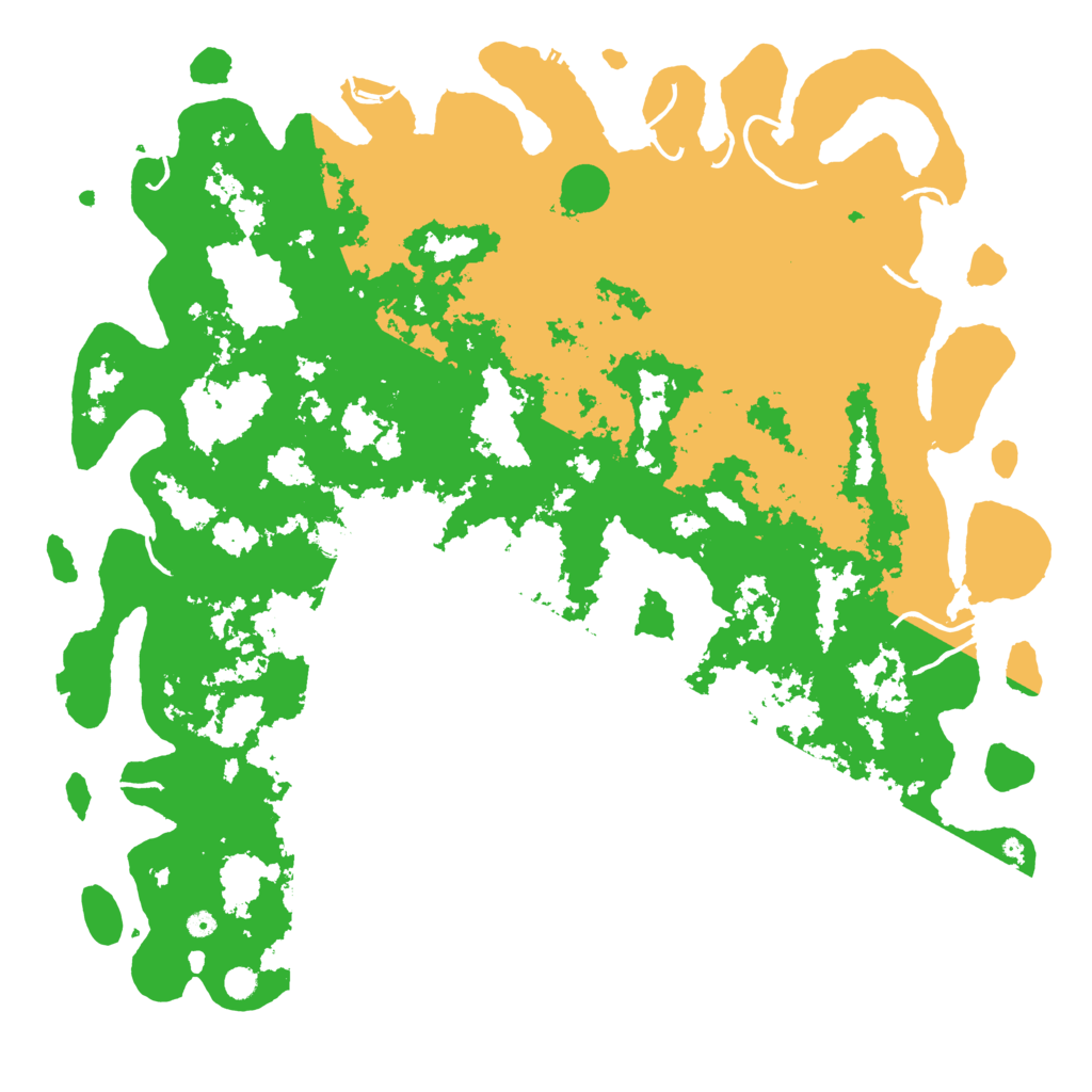 Biome Rust Map: Procedural Map, Size: 6000, Seed: 1378081518