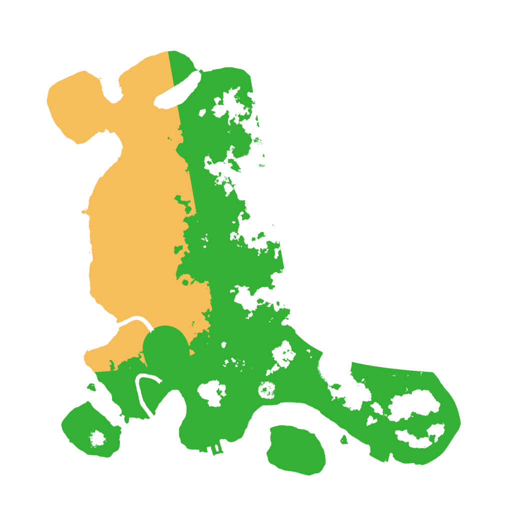 Biome Rust Map: Procedural Map, Size: 3000, Seed: 1409716167