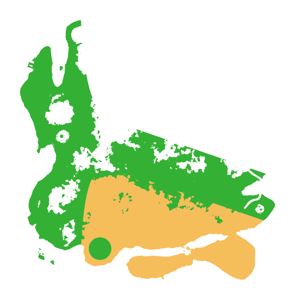 Biome Rust Map: Procedural Map, Size: 3500, Seed: 1715937017