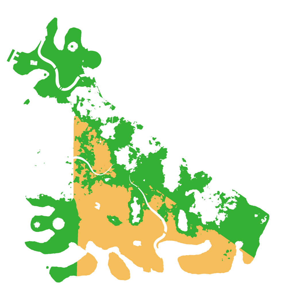 Biome Rust Map: Procedural Map, Size: 4500, Seed: 862835915