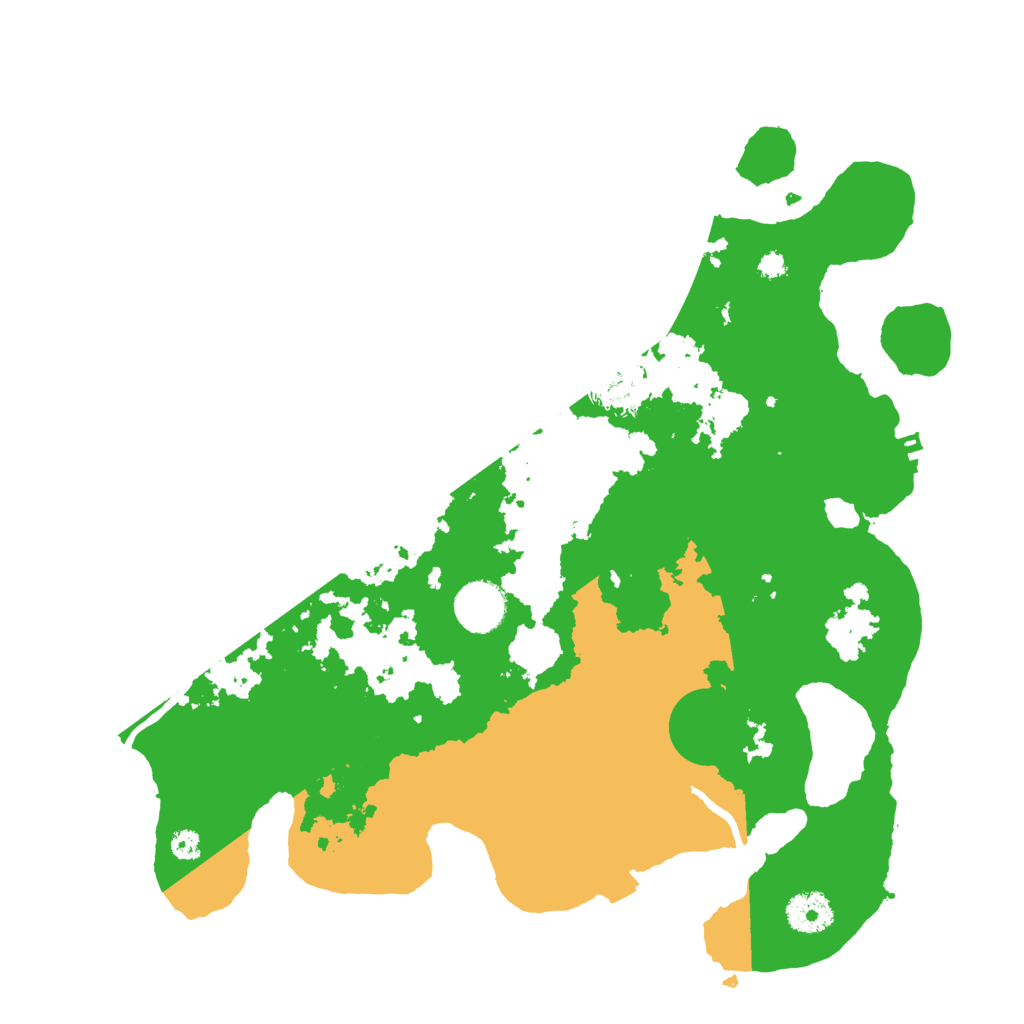 Biome Rust Map: Procedural Map, Size: 3500, Seed: 685966001
