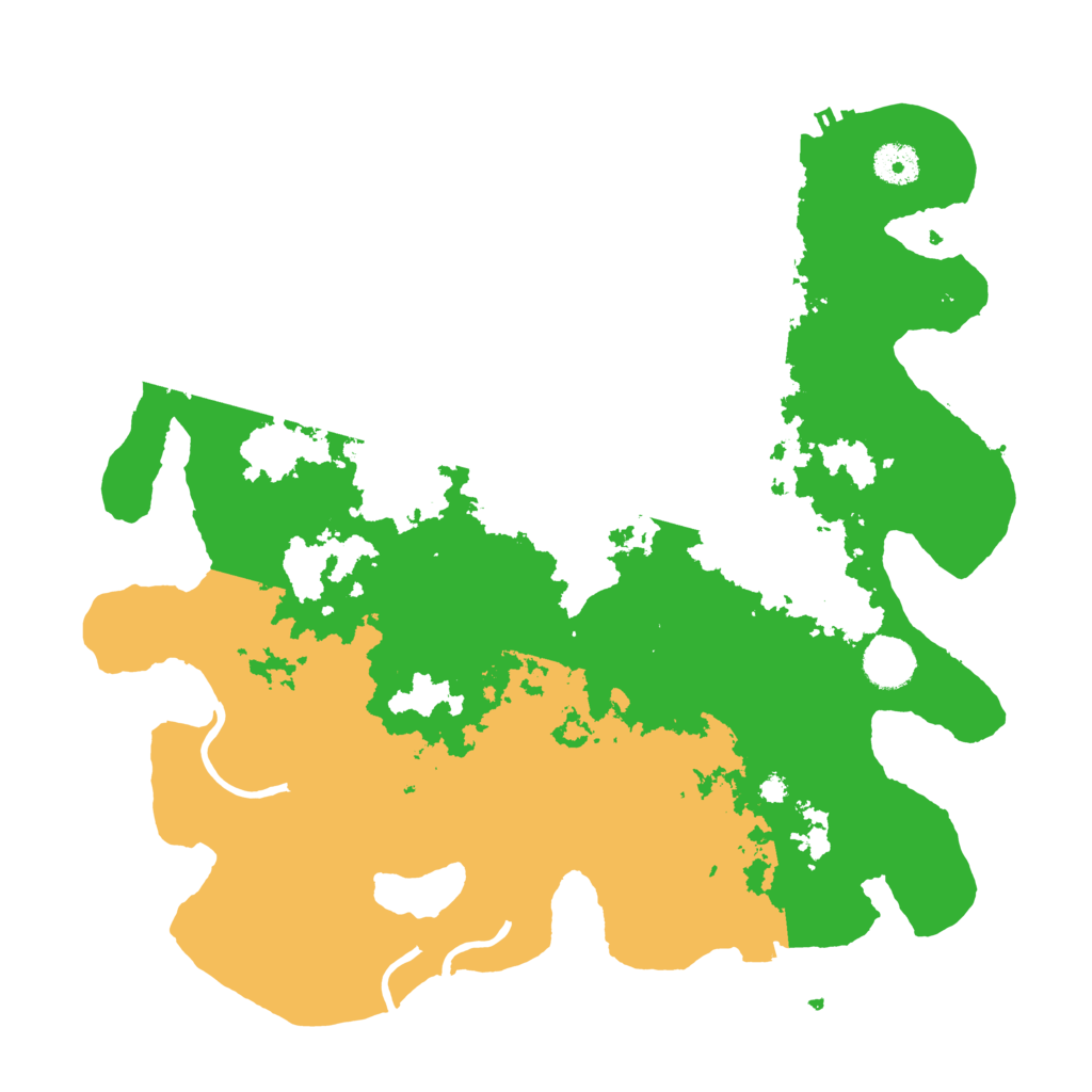 Biome Rust Map: Procedural Map, Size: 3750, Seed: 924653773