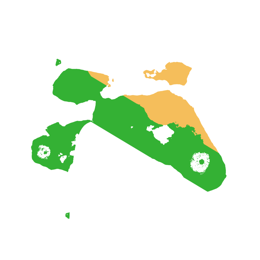 Biome Rust Map: Procedural Map, Size: 2000, Seed: 71156822