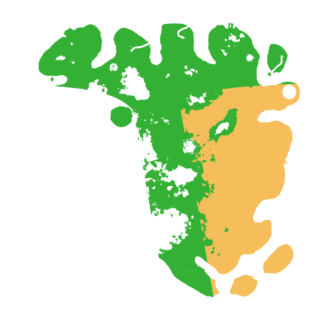 Biome Rust Map: Procedural Map, Size: 4000, Seed: 1415421777