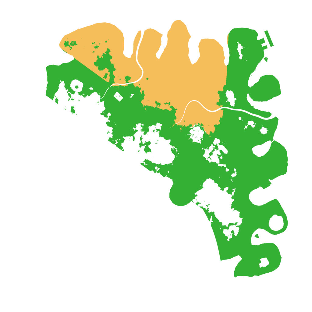 Biome Rust Map: Procedural Map, Size: 3750, Seed: 11275