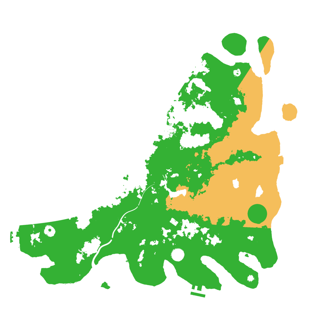 Biome Rust Map: Procedural Map, Size: 4250, Seed: 9978564