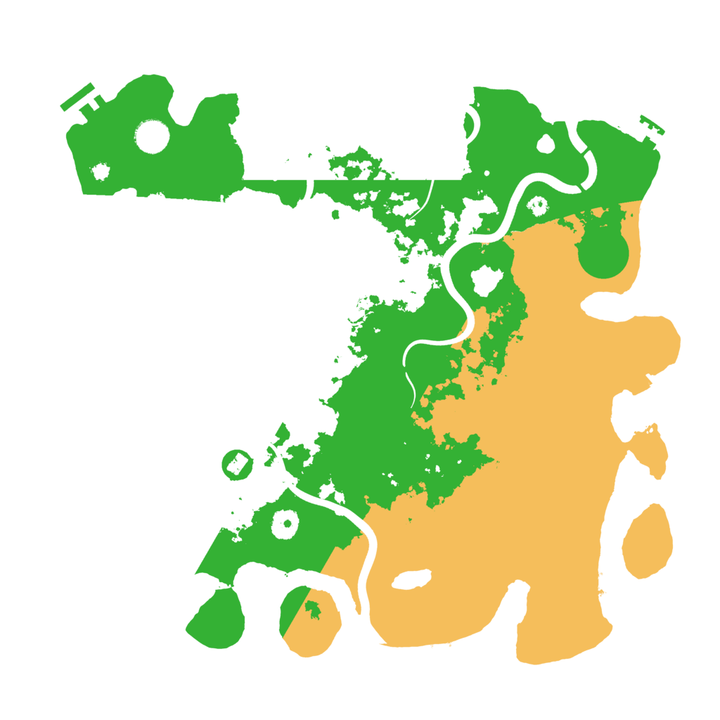 Biome Rust Map: Procedural Map, Size: 3750, Seed: 1541814194