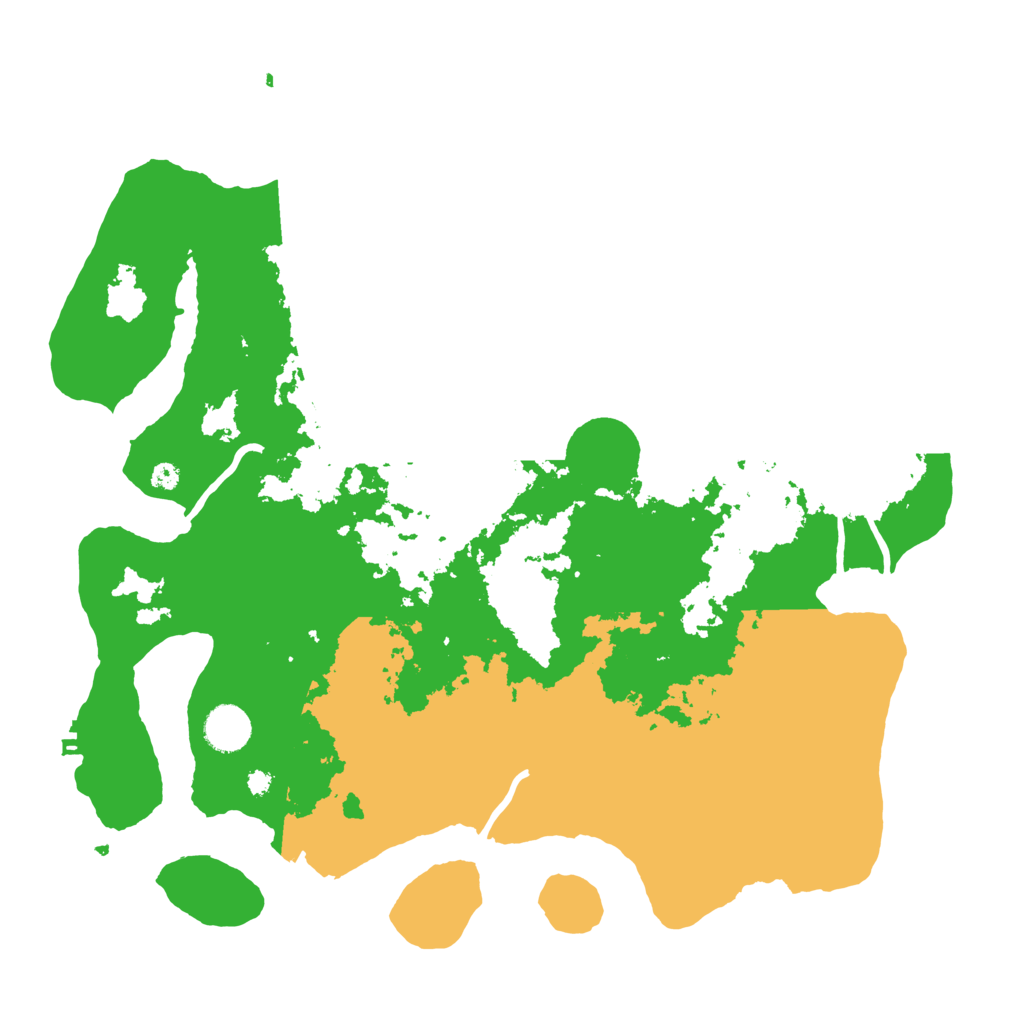 Biome Rust Map: Procedural Map, Size: 3850, Seed: 1313729441