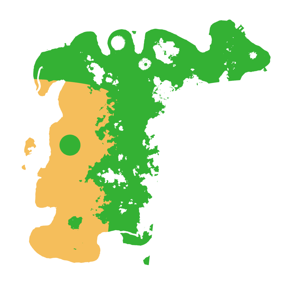 Biome Rust Map: Procedural Map, Size: 3700, Seed: 797723882